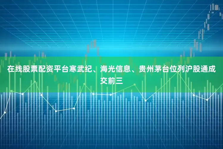 在线股票配资平台　　寒武纪、海光信息、贵州茅台位列沪股通成交前三